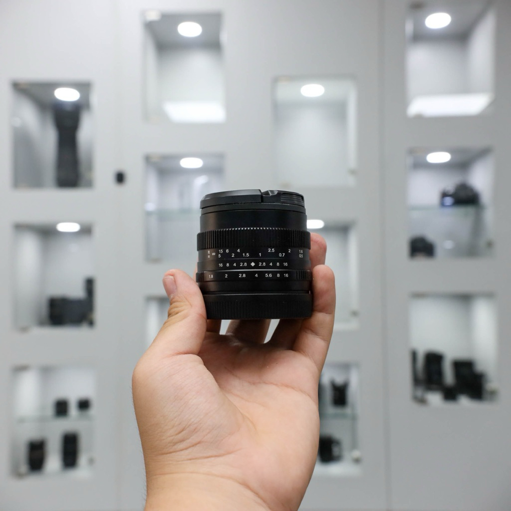 Lensa 7artisans 50mm F1.8 For Canon Eos M