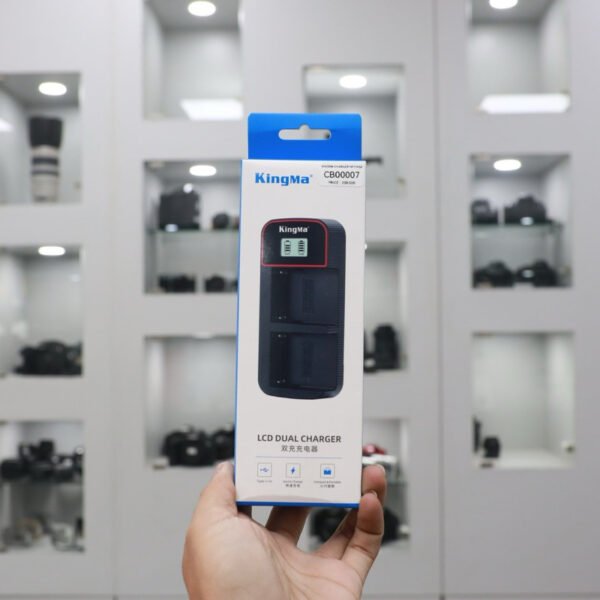 Charger Kingma LCD Dual Charger For NP-FM50/FM550