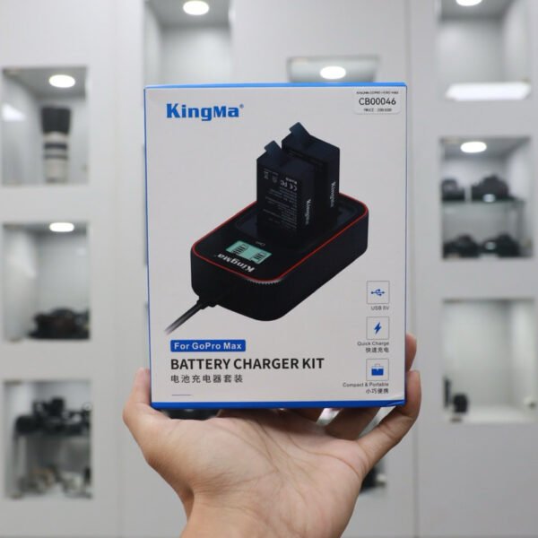 Charger Kingma Dual Slot Gopro Hero Max