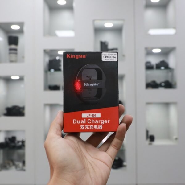 Charger kingma For Canon LP-E6 Dual charger
