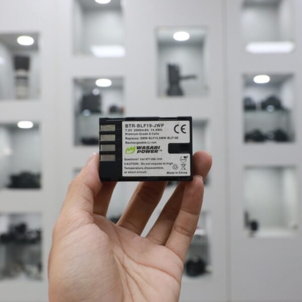 Wasabi Baterai Panasonic DMW-BLF19E Lithium-ion Battery for GH4